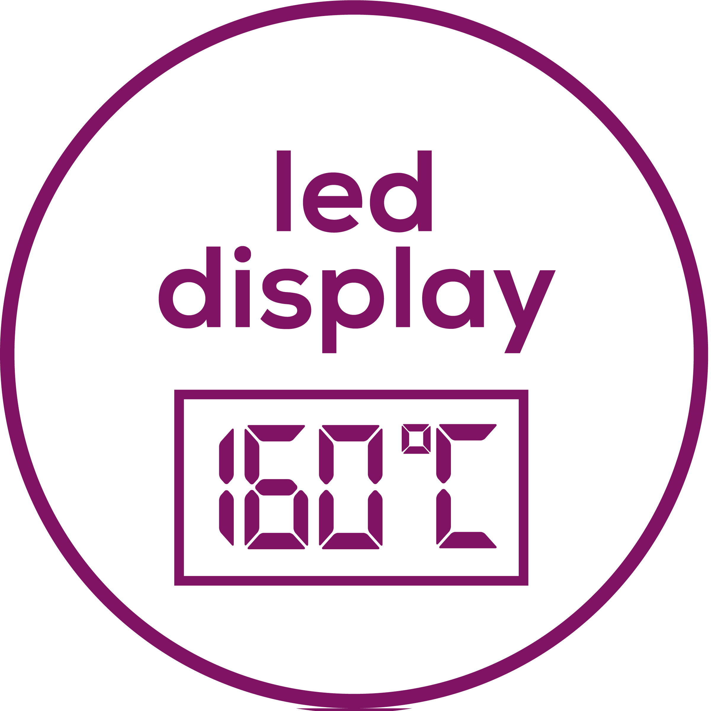 Pantalla LED Para indicar el nivel de carga de la bater&iacute;a y los niveles de intensidad